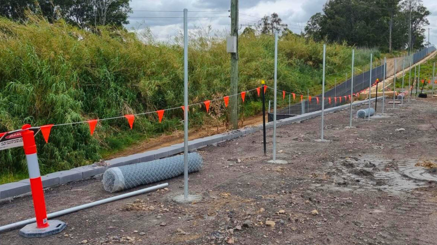 Sitemax Fencing Contractors Install Strong Secure Site Fences for Construction and Property Development Projects throughout Australia